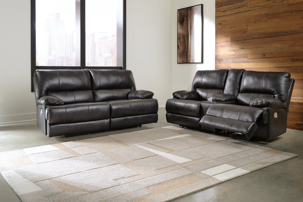 Mountainous Sofa and Loveseat in Eclipse from Ashley Furniture - Luna Furniture