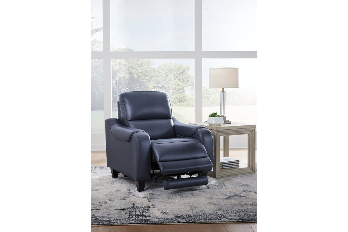 Mercomatic Power Reclining Sofa, Loveseat and Recliner from Ashley - Luna Furniture
