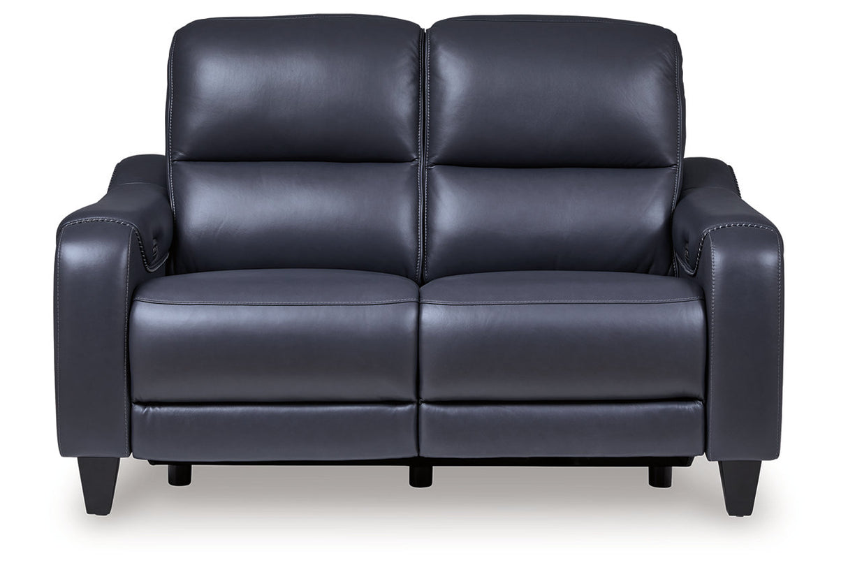 Mercomatic Power Reclining Sofa, Loveseat and Recliner from Ashley - Luna Furniture