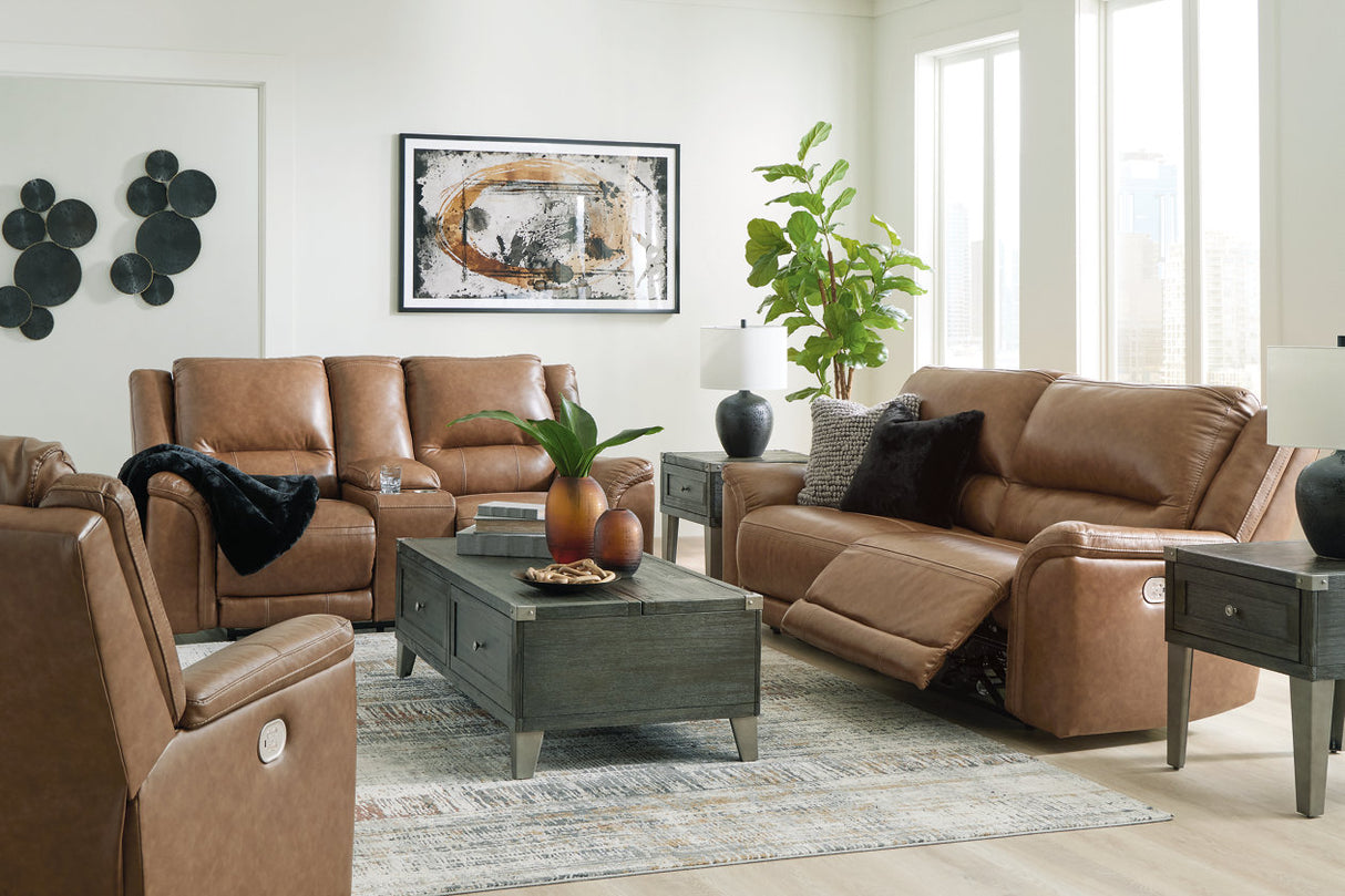 Trasimeno Power Reclining Sofa, Loveseat and Recliner from Ashley - Luna Furniture