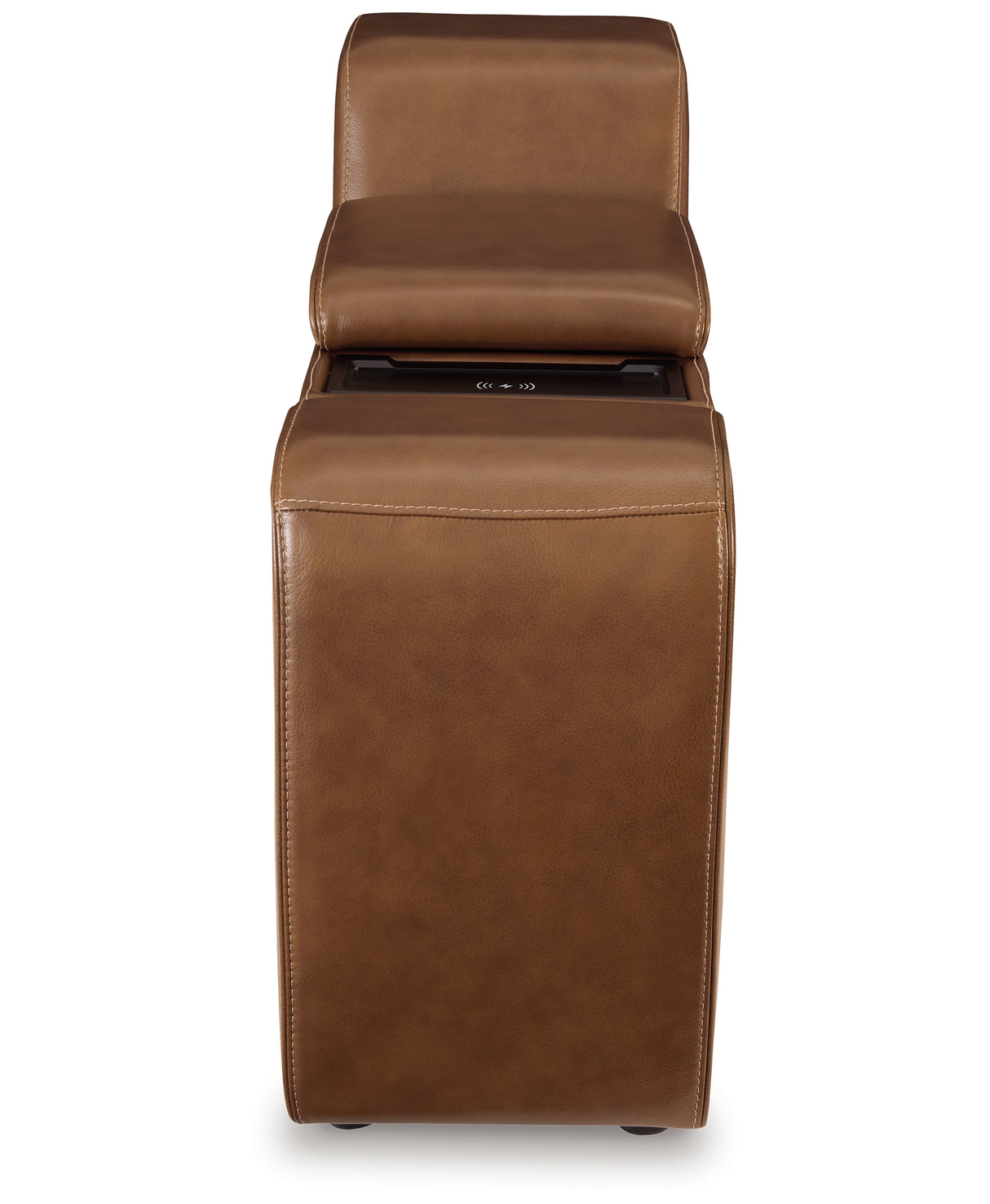 Temmpton Chocolate Console with Storage from Ashley - Luna Furniture