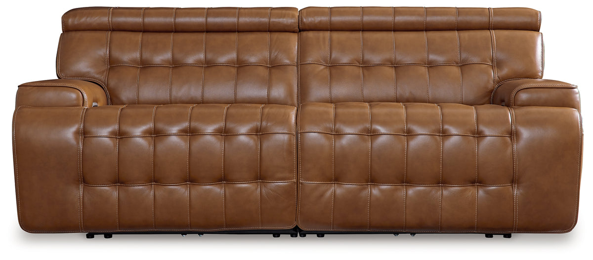 Temmpton Chocolate Power Reclining Living Room Set from Ashley - Luna Furniture