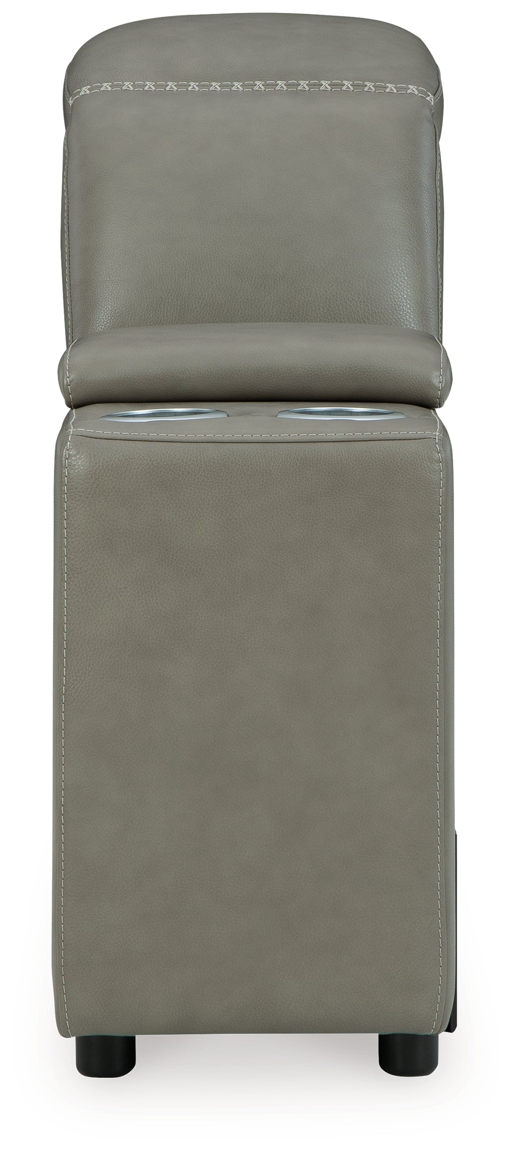 Correze Gray Console with Storage from Ashley - Luna Furniture