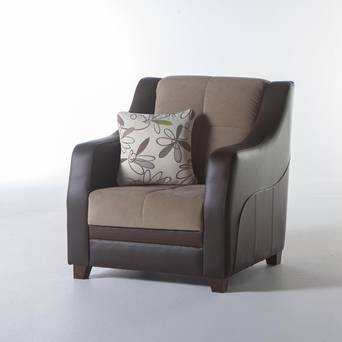 Ultra Beatto Light Gray Sleeper Storage Sectional from Bellona - Luna Furniture