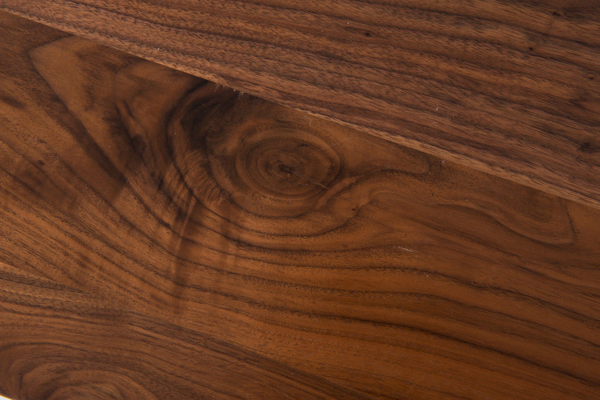 Ginger Console Table in Natural Walnut from Four Hands - Luna Furniture