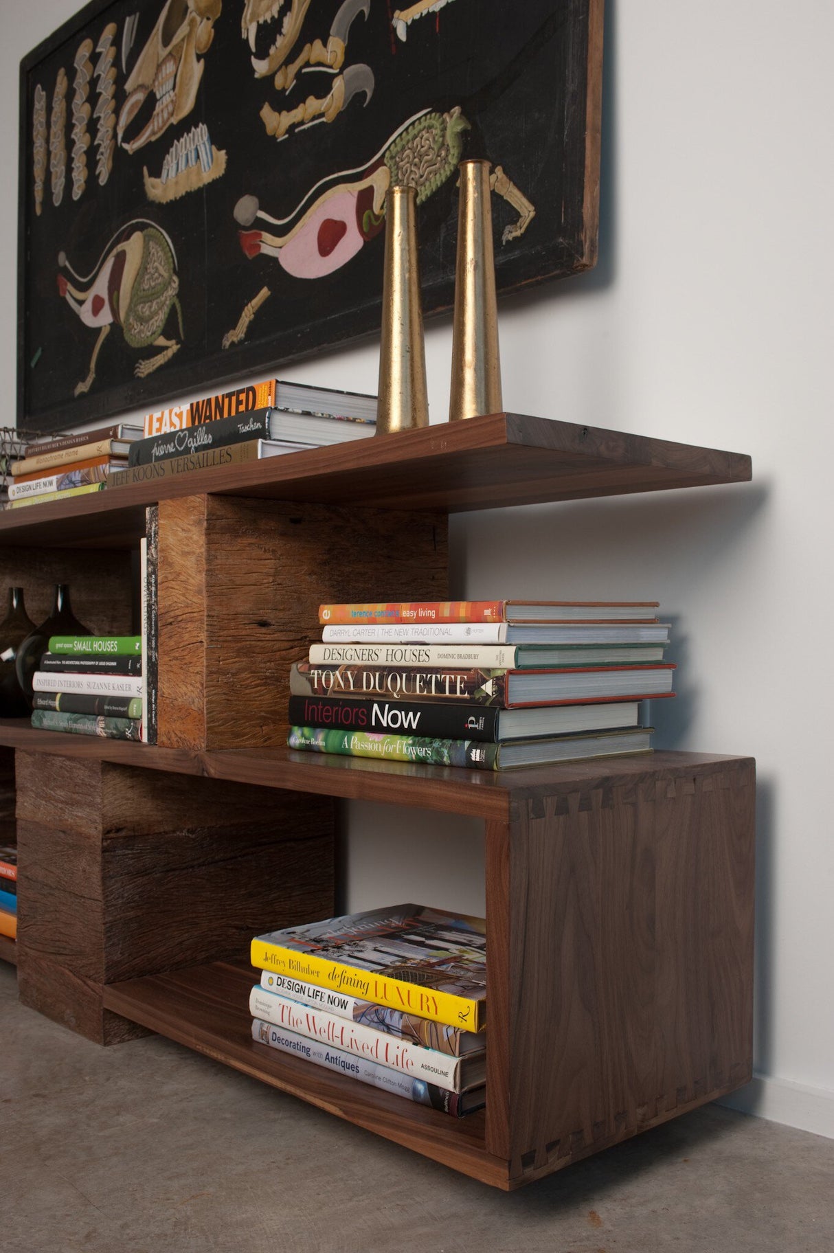 Ginger Console Table in Natural Walnut from Four Hands - Luna Furniture
