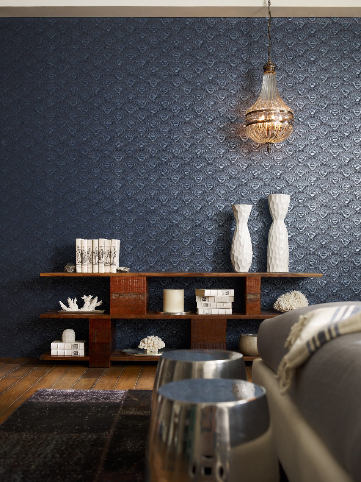 Ginger Console Table in Natural Walnut from Four Hands - Luna Furniture