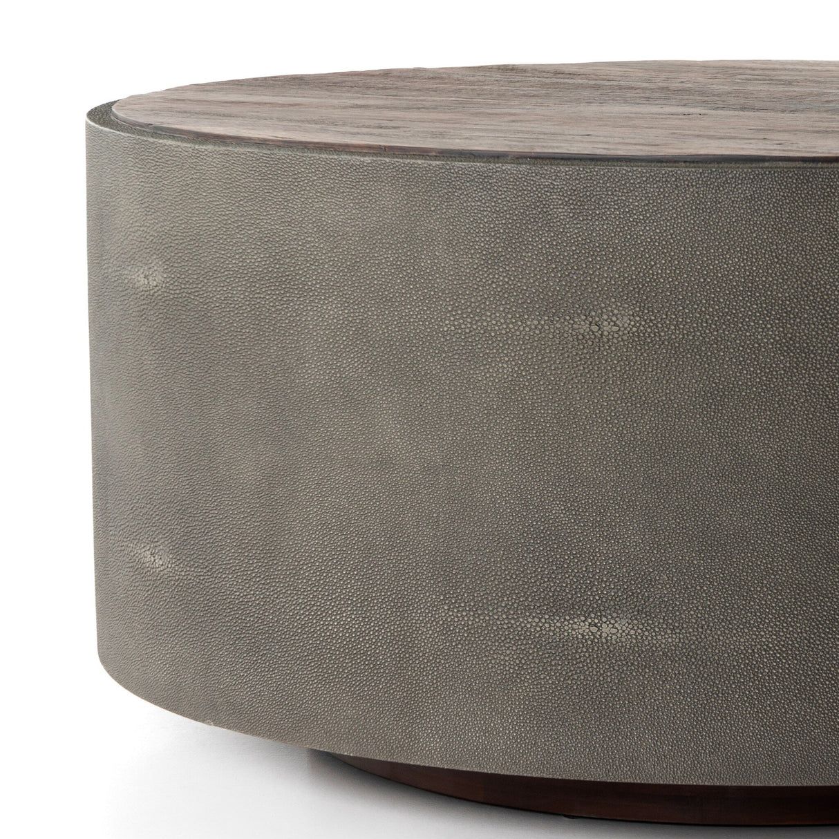 Crosby Round Coffee Table in Natural Peroba from Four Hands - Luna Furniture