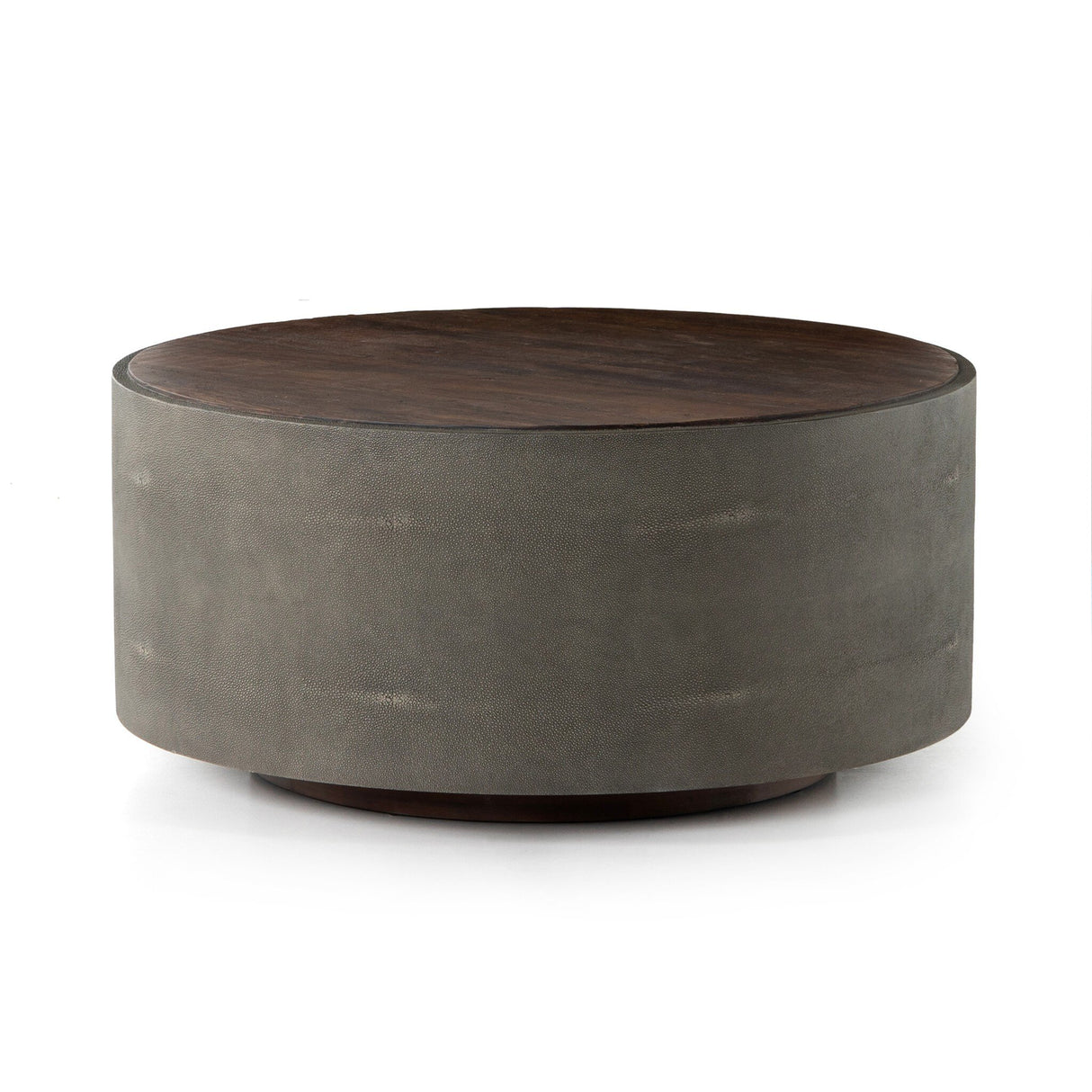 Crosby Round Coffee Table in Natural Peroba from Four Hands - Luna Furniture