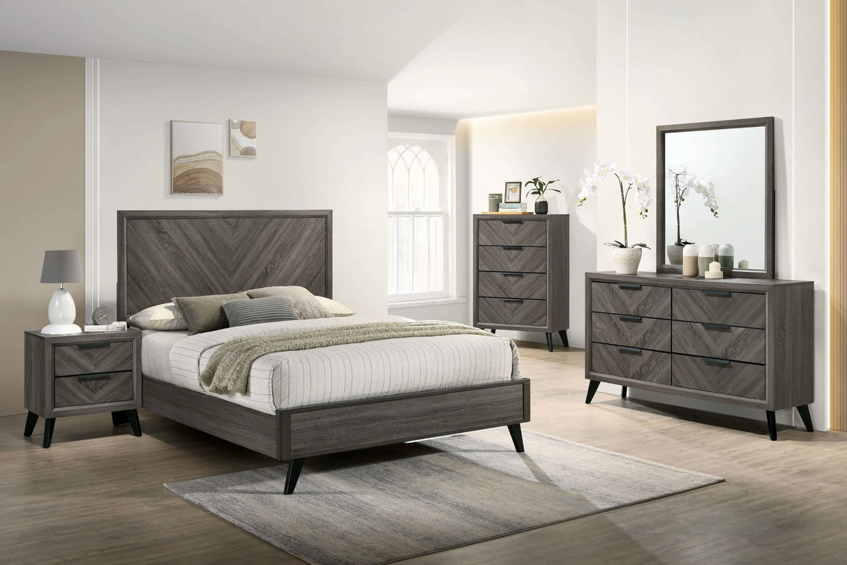 Vagan Gray Chest from Furniture of America - Luna Furniture