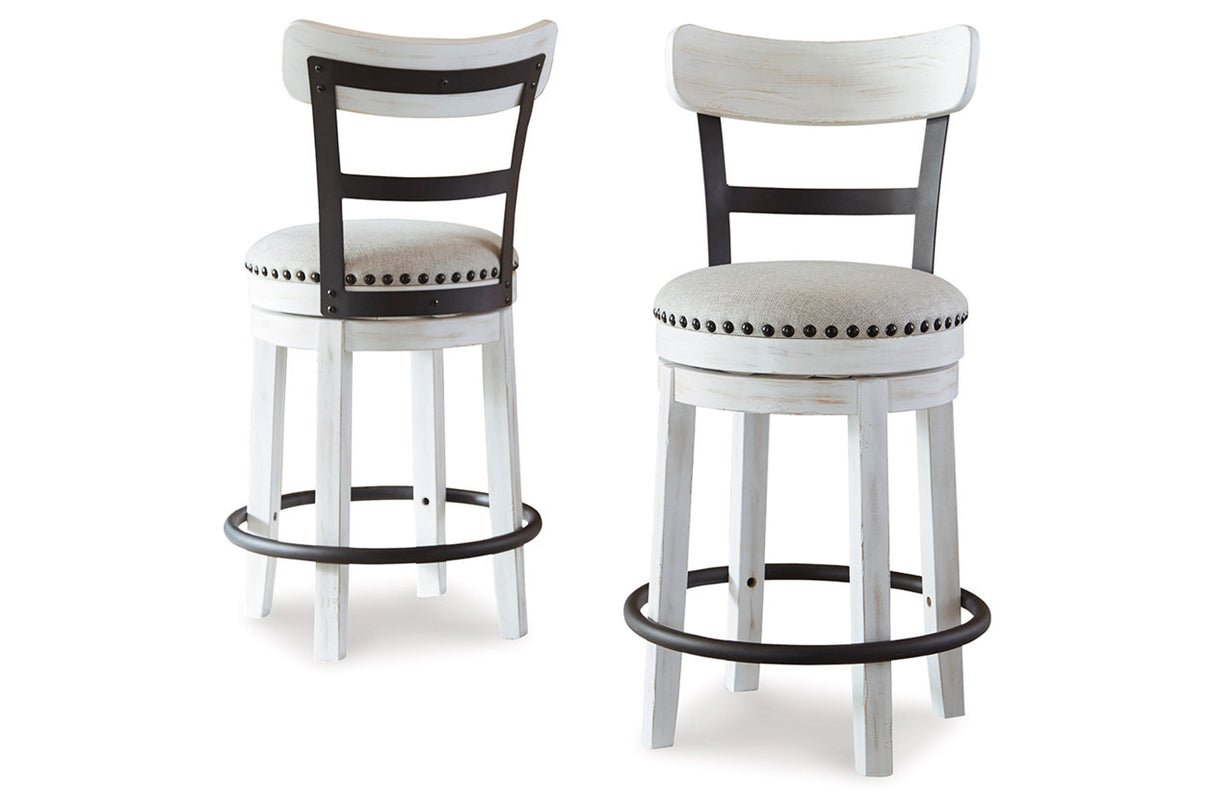 Valebeck Multi Counter Height Dining Table, 4 Barstools and Server from Ashley - Luna Furniture