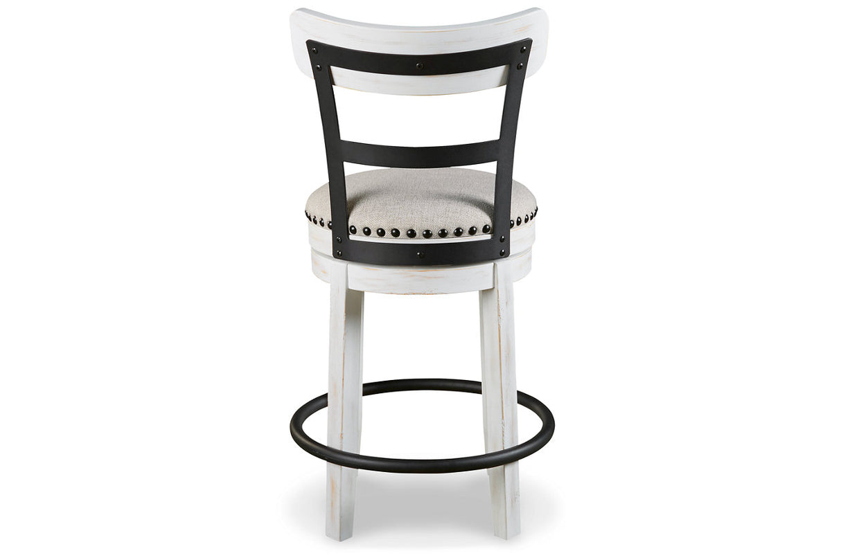 Valebeck Multi Counter Height Dining Table, 4 Barstools and Server from Ashley - Luna Furniture