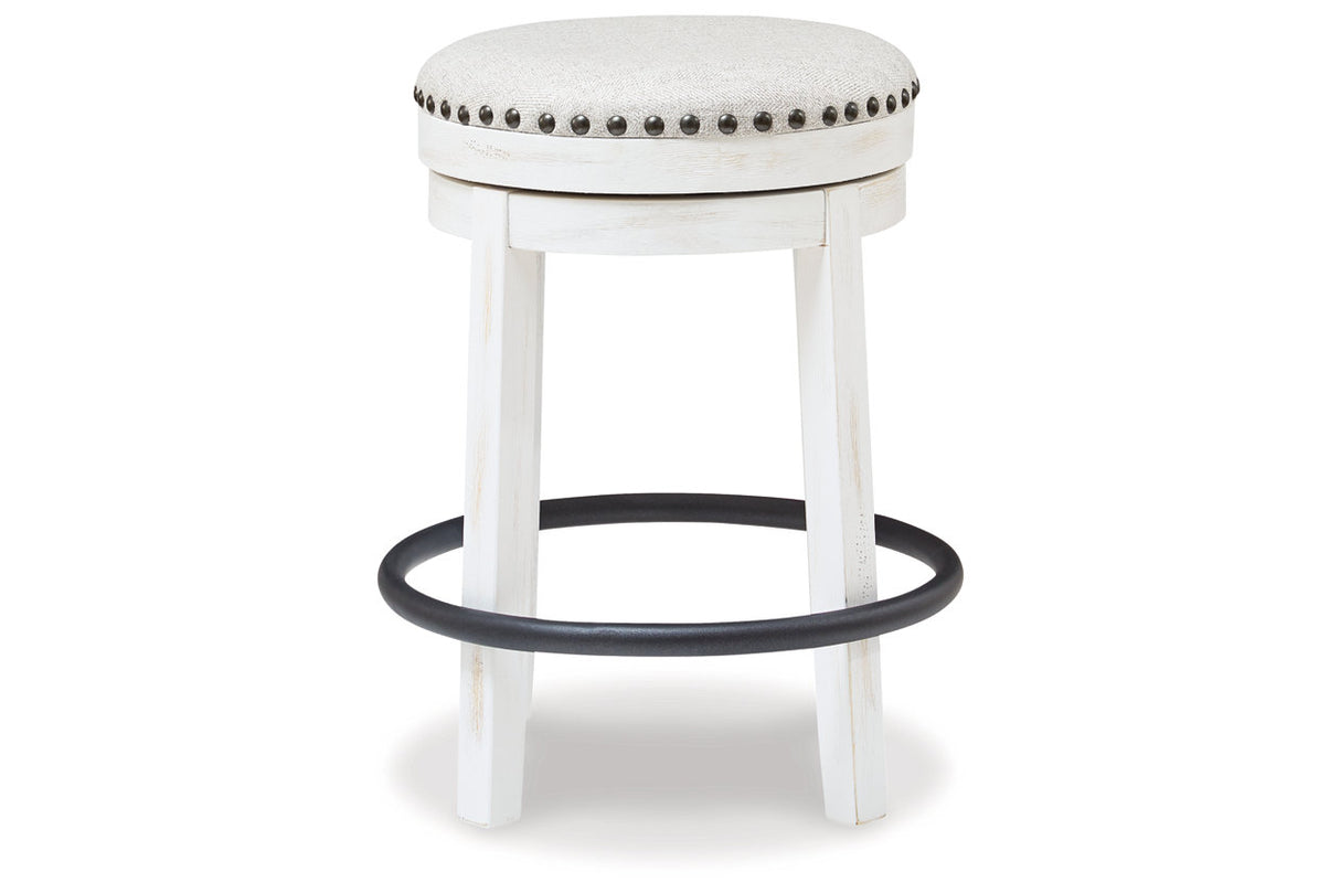 Valebeck White/Brown Multi Counter Height Dining Table and 4 Barstools from Ashley Furniture - Luna Furniture