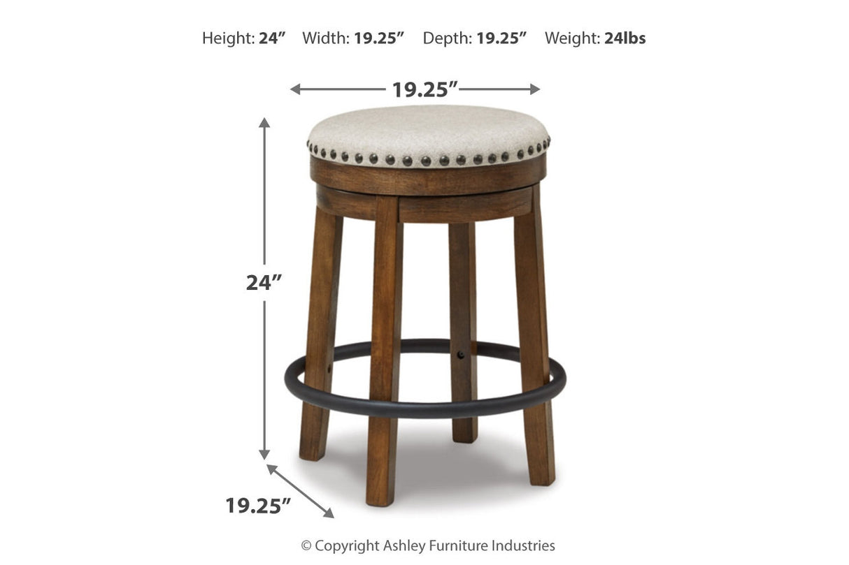 Valebeck Multi Counter Height Table and 4 Stools from Ashley Furniture - Luna Furniture