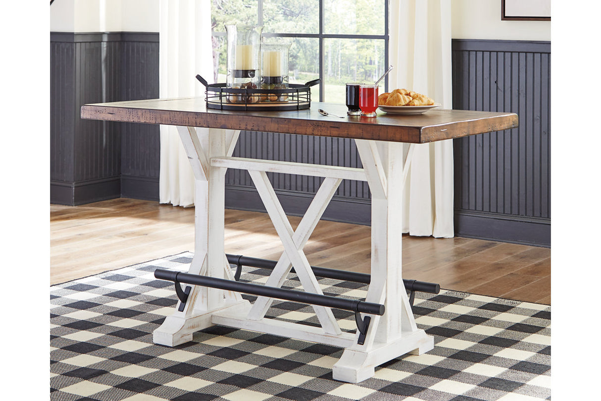 Valebeck Multi Counter Height Table and 4 Stools from Ashley Furniture - Luna Furniture