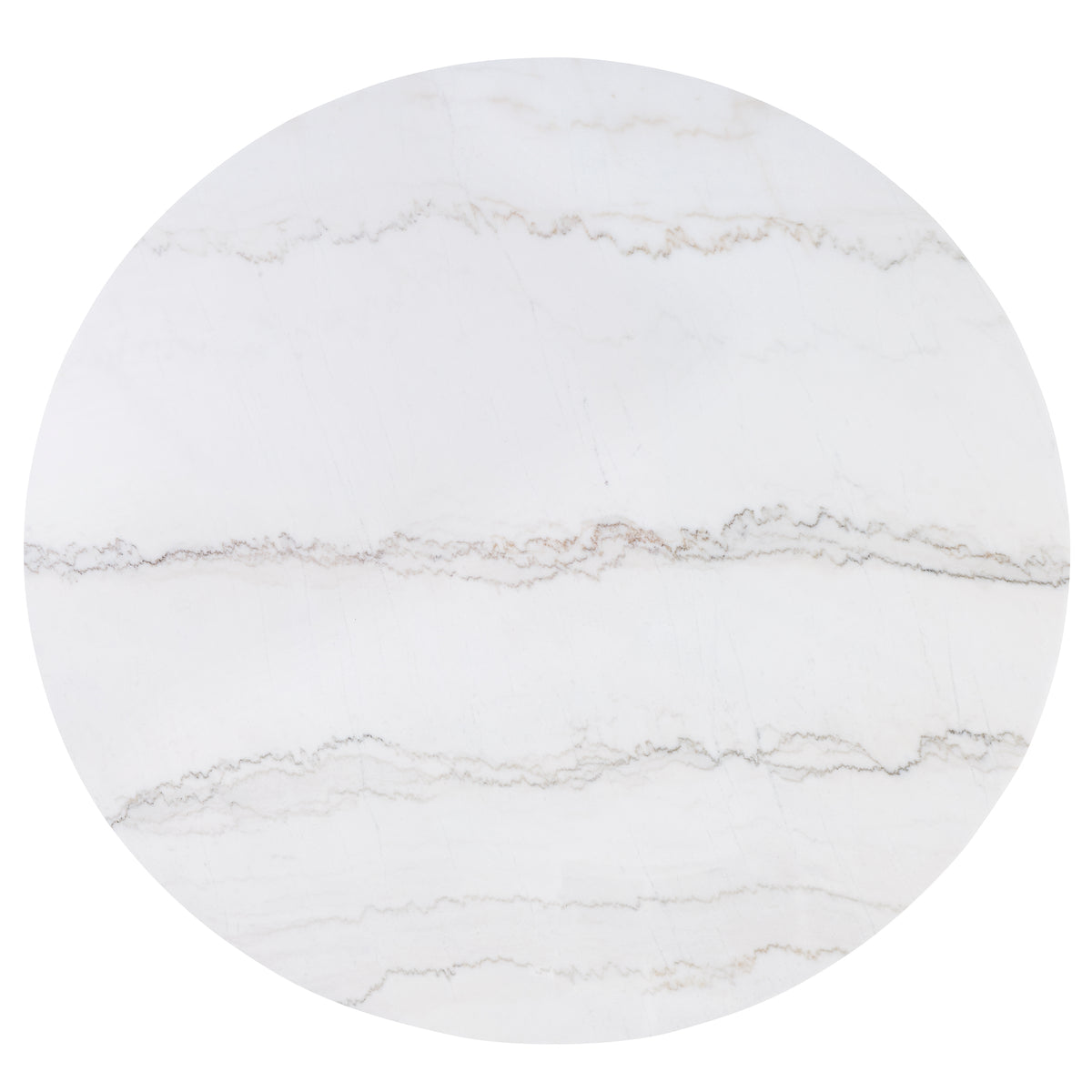Varley Dove Genuine Marble Round Dining Set from Crown Mark - Luna Furniture
