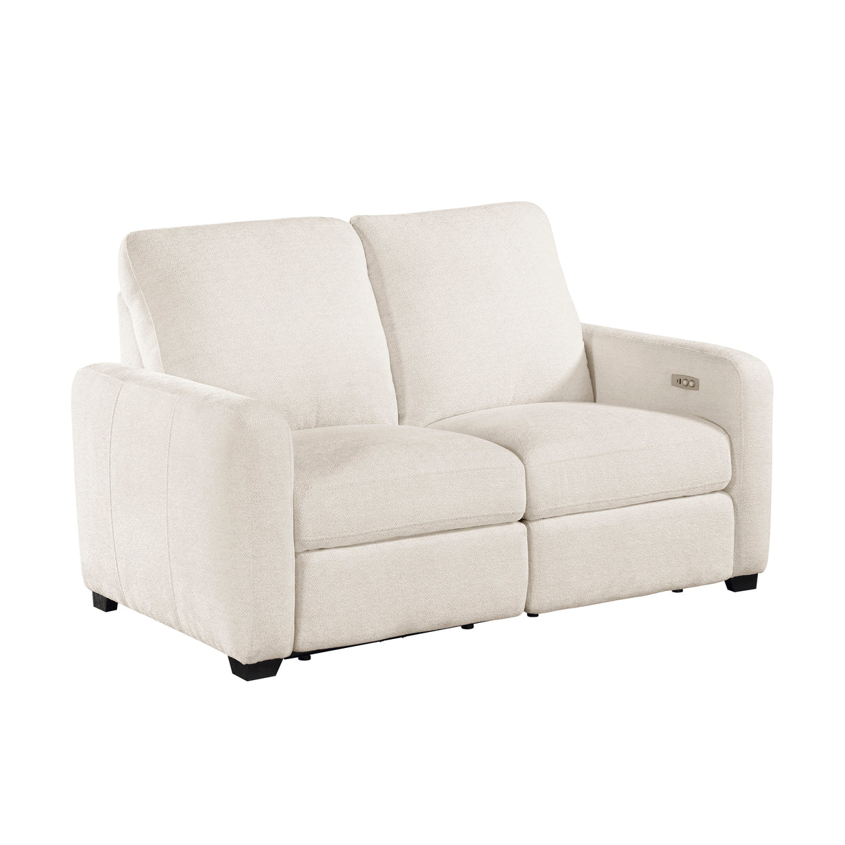 Vera Beige 2-Piece Power Reclining Living Room Set from Homelegance - Luna Furniture