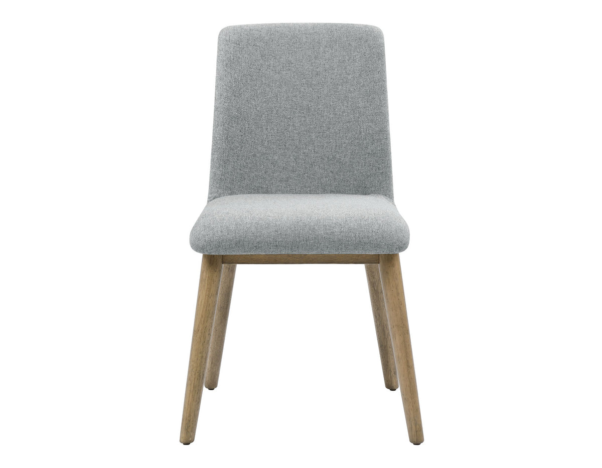 Vida Upholstered Side Chair, Gray from Steve Silver - Luna Furniture