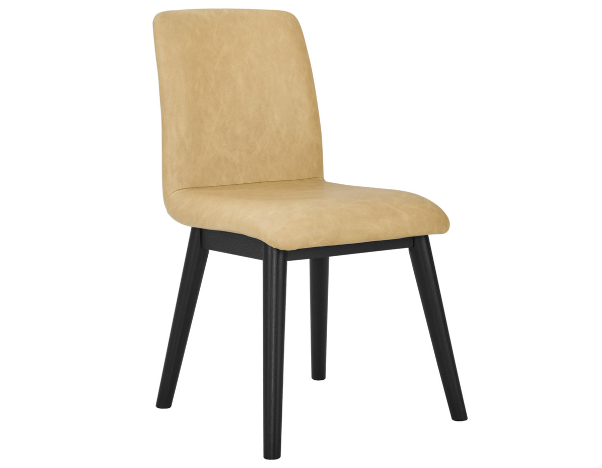 Vida Vegan Leather Side Chair, Sand from Steve Silver - Luna Furniture