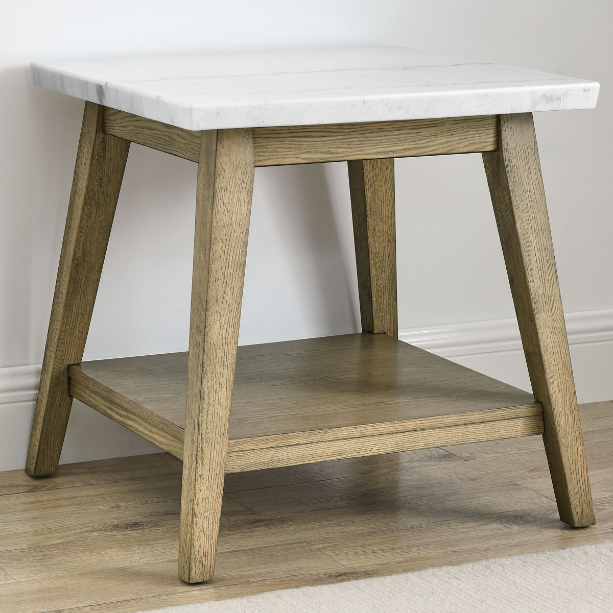Vida Marble Top End Table from Steve Silver - Luna Furniture