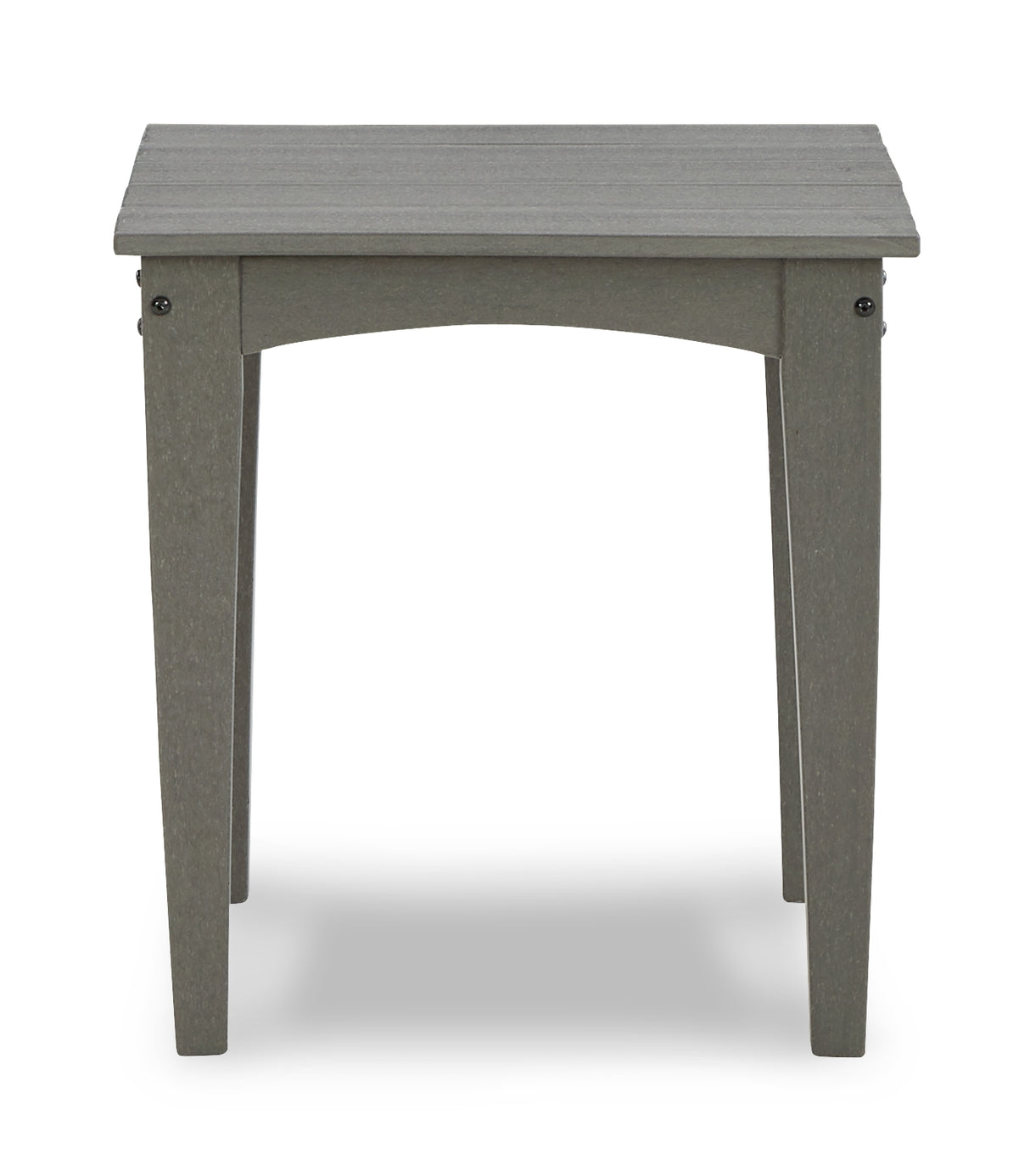 Visola Outdoor Sofa and Loveseat with 2 Lounge Chairs and End Table in Gray from Ashley Furniture - Luna Furniture