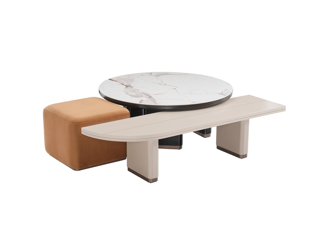 Voyance Coffee Table Set from Furnia - Luna Furniture