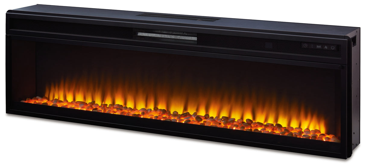 Entertainment Accessories Black Electric Fireplace Insert from Ashley Furniture - Luna Furniture