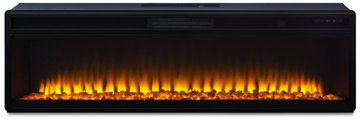 Entertainment Accessories Black Electric Fireplace Insert from Ashley Furniture - Luna Furniture