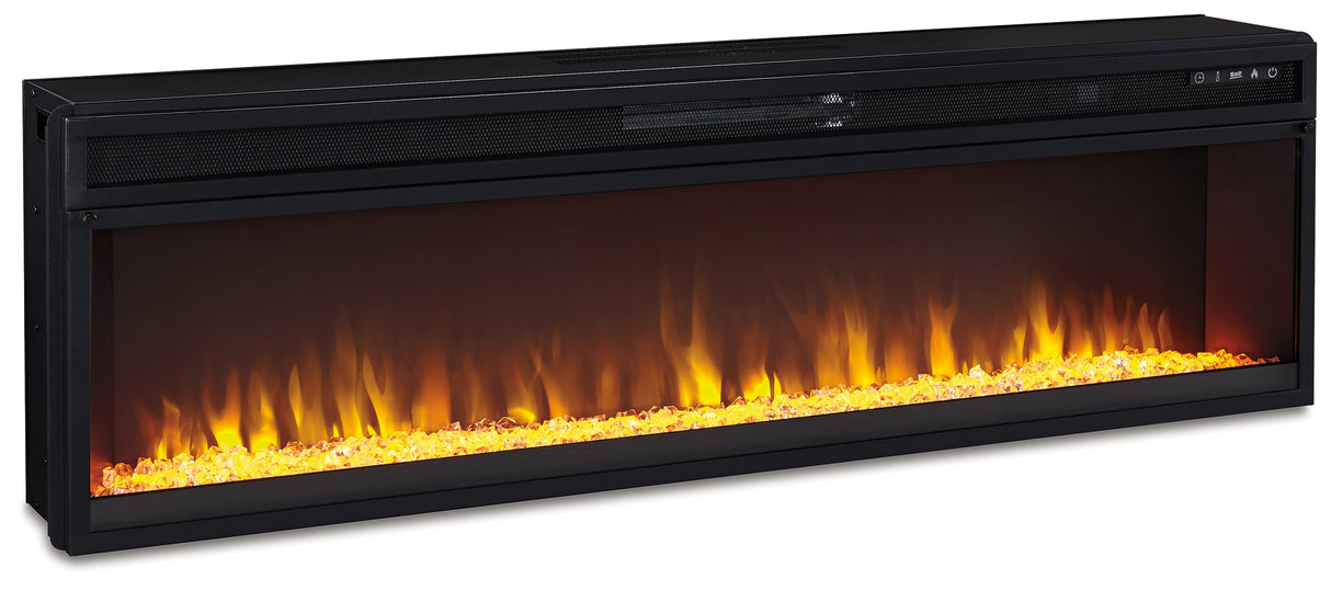 Entertainment Accessories Black Electric Fireplace Insert from Ashley Furniture - Luna Furniture