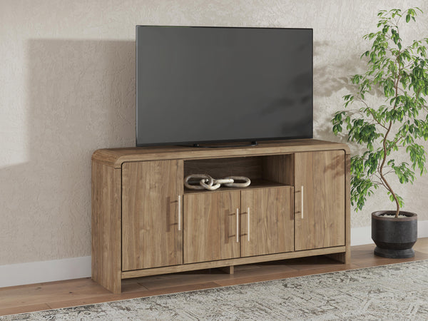 Dovander Brown 63" TV Stand