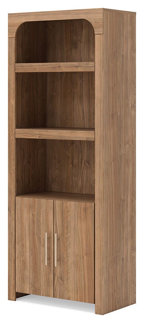 Dovander Brown Display Cabinet from Ashley - Luna Furniture