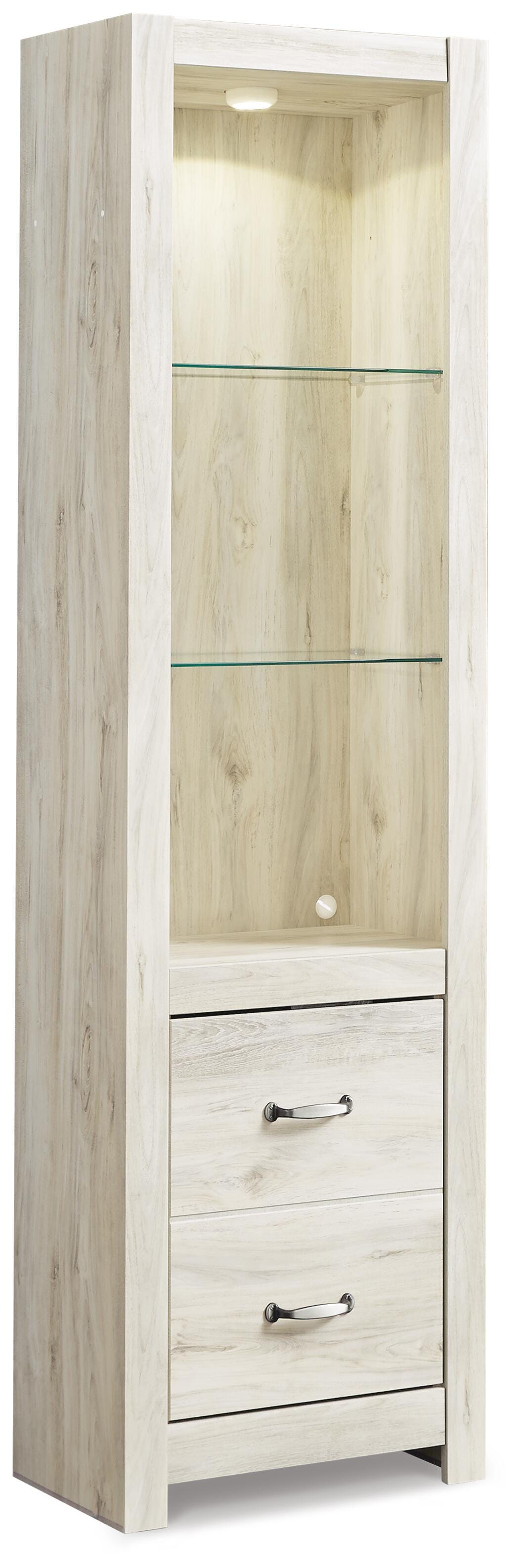 Bellaby Whitewash 4-Piece Entertainment Center with Fireplace from Ashley Furniture - Luna Furniture