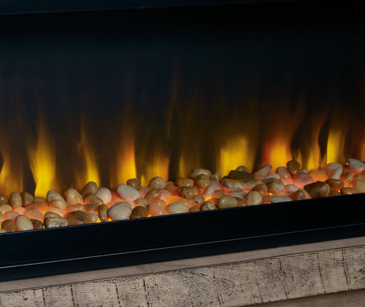 Entertainment Accessories Black Electric Fireplace Insert from Ashley Furniture - Luna Furniture