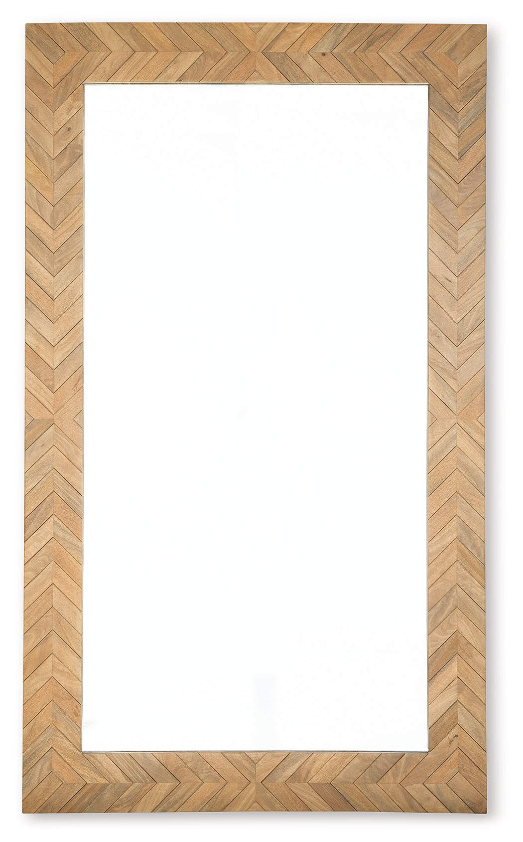 Waylane Brown Floor Mirror from Ashley - Luna Furniture