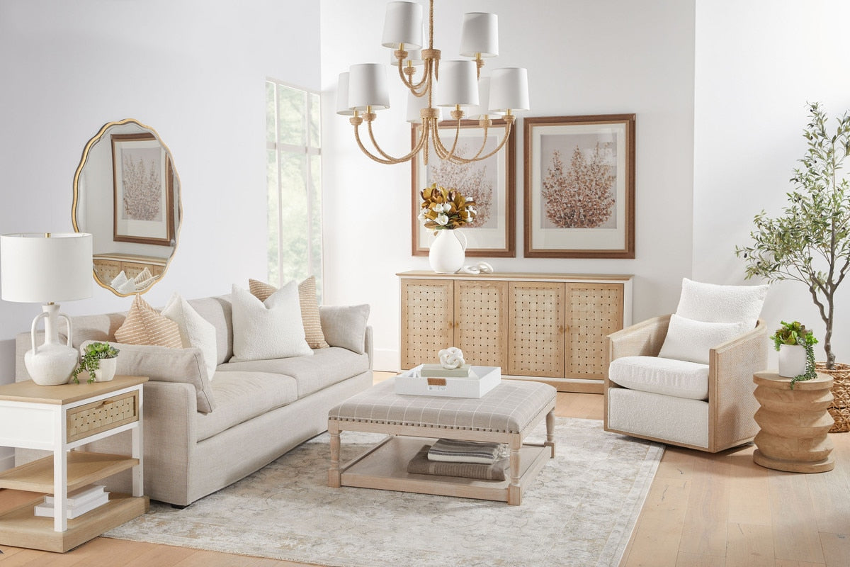 Weave 1-drawer Side Table from Essentials For Living - Luna Furniture