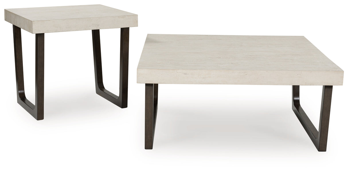 Westenfort Espresso/Gray Table (Set of 2) from Ashley - Luna Furniture