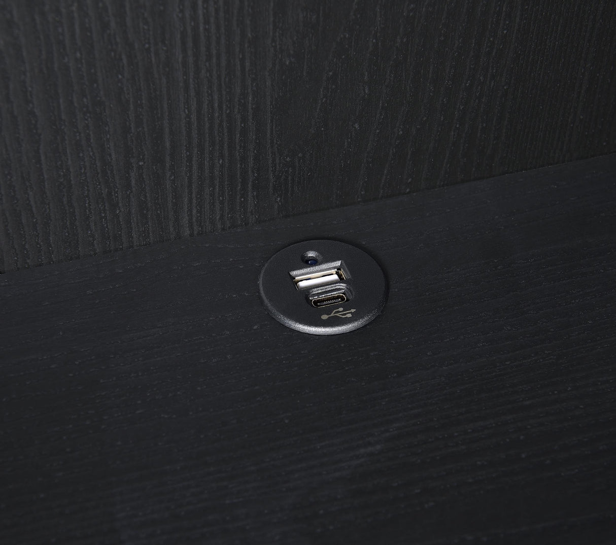 Westpark Black 3-Shelf Bookcase with Lockable Drawer and USB Ports from Coaster - Luna Furniture