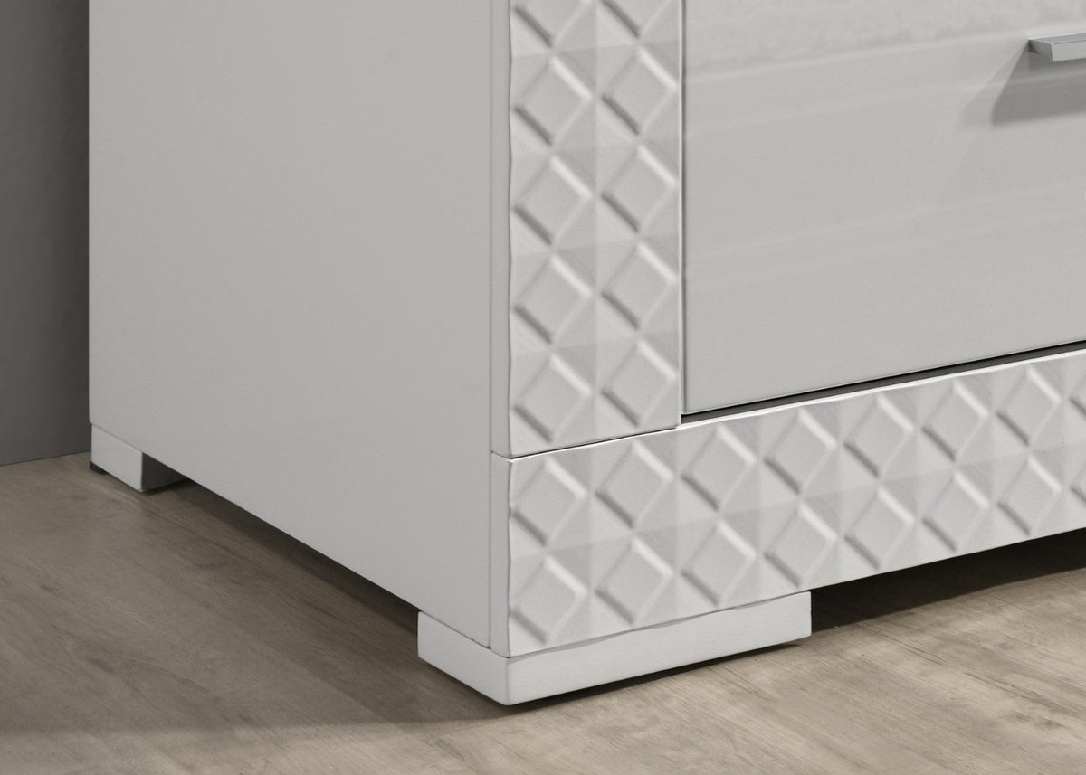 Whitby White Glam Bedroom Set from Furniture of America - Luna Furniture