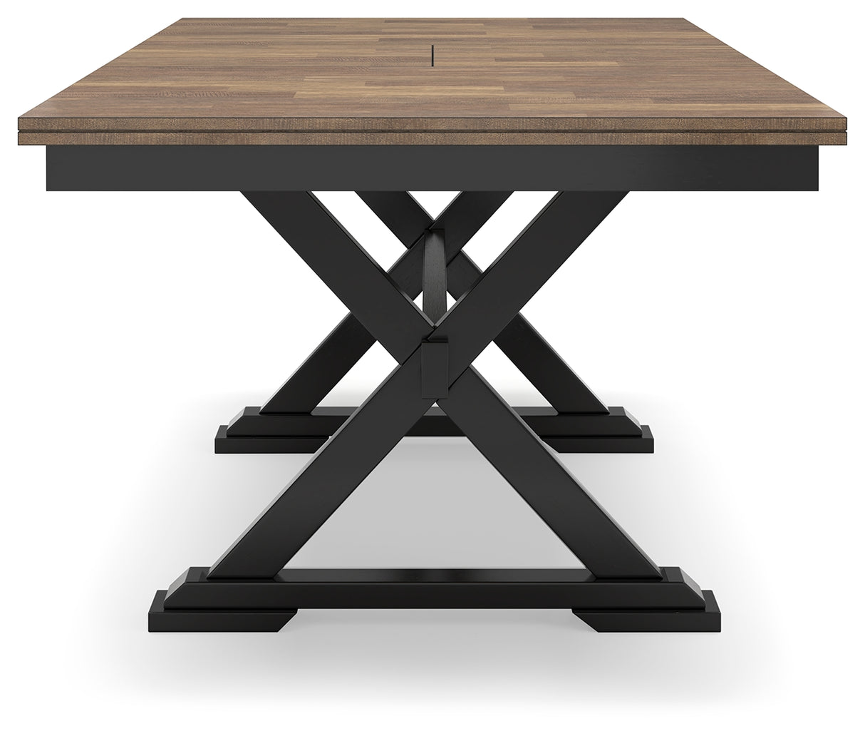 Wildenauer Brown/Black Dining Table and 6 Chairs from Ashley - Luna Furniture