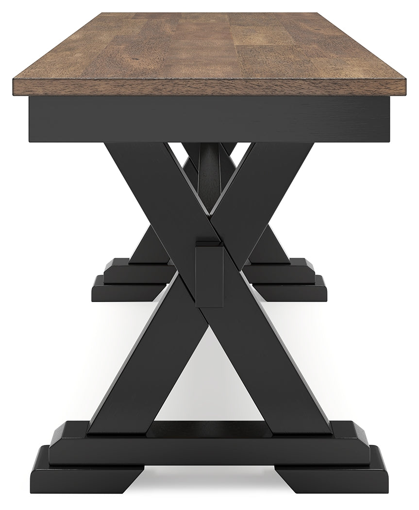Wildenauer Dining Table, 2 Chairs and 2 Benches from Ashley - Luna Furniture