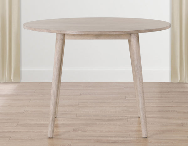 Willow 42ā³ Round Dining Table, Tan