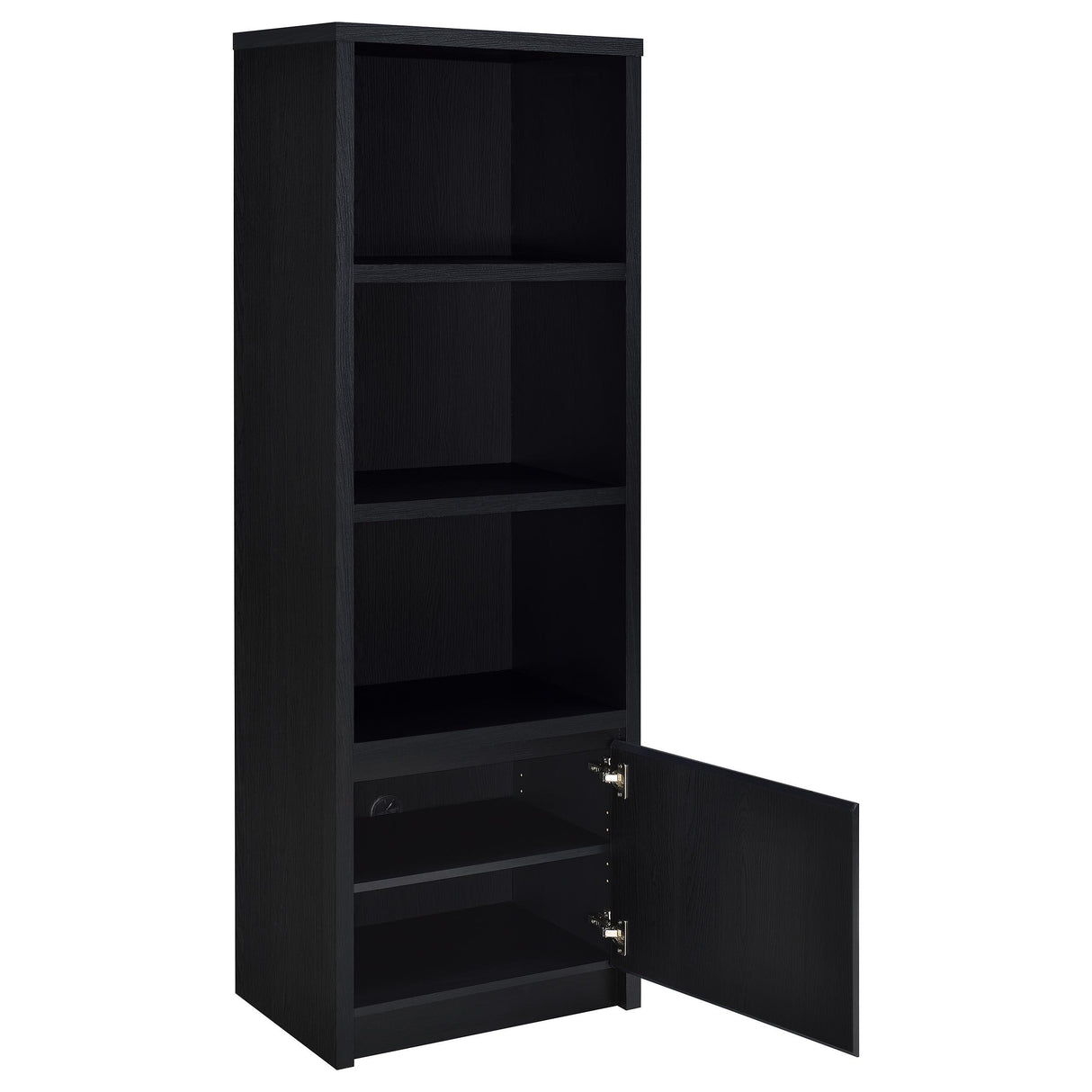 Winfield Black 3-Piece Entertainment Center 60-inch TV Stand from Coaster - Luna Furniture