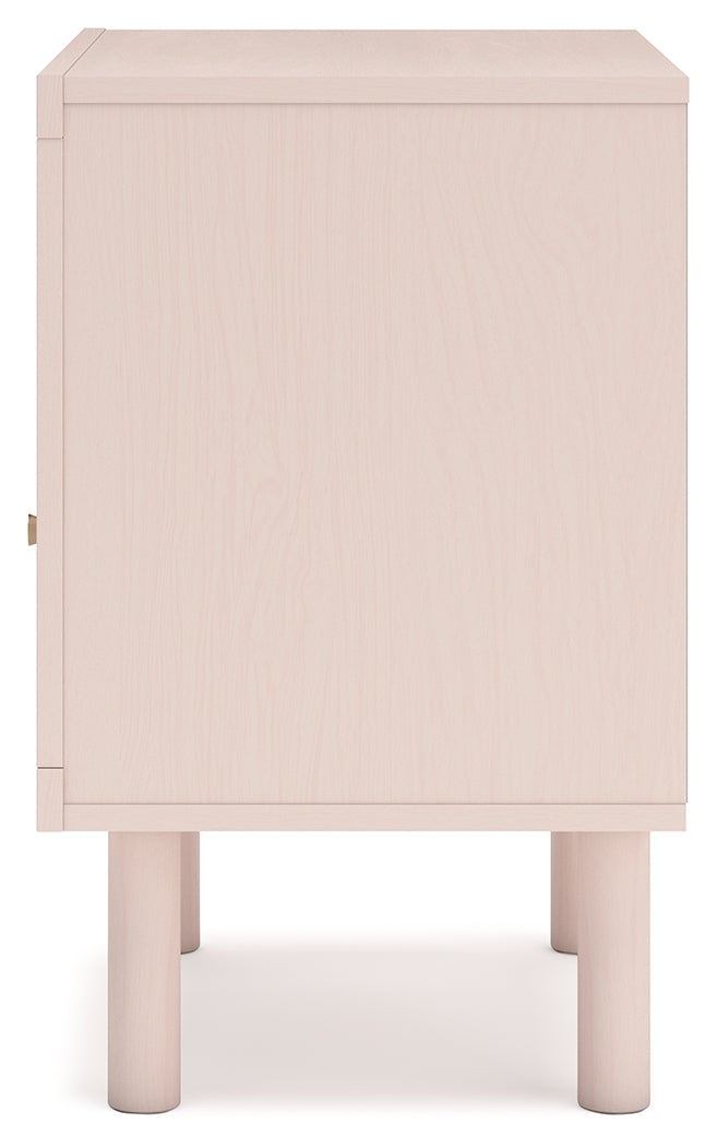 Wistenpine Blush Nightstand from Ashley - Luna Furniture