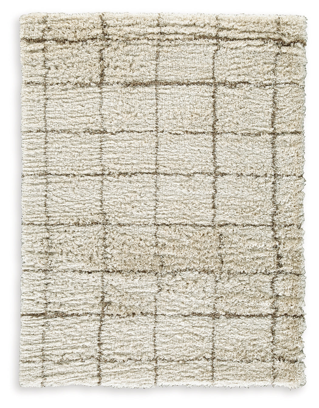 Wrenlow Cream/Brown Large Rug from Ashley - Luna Furniture