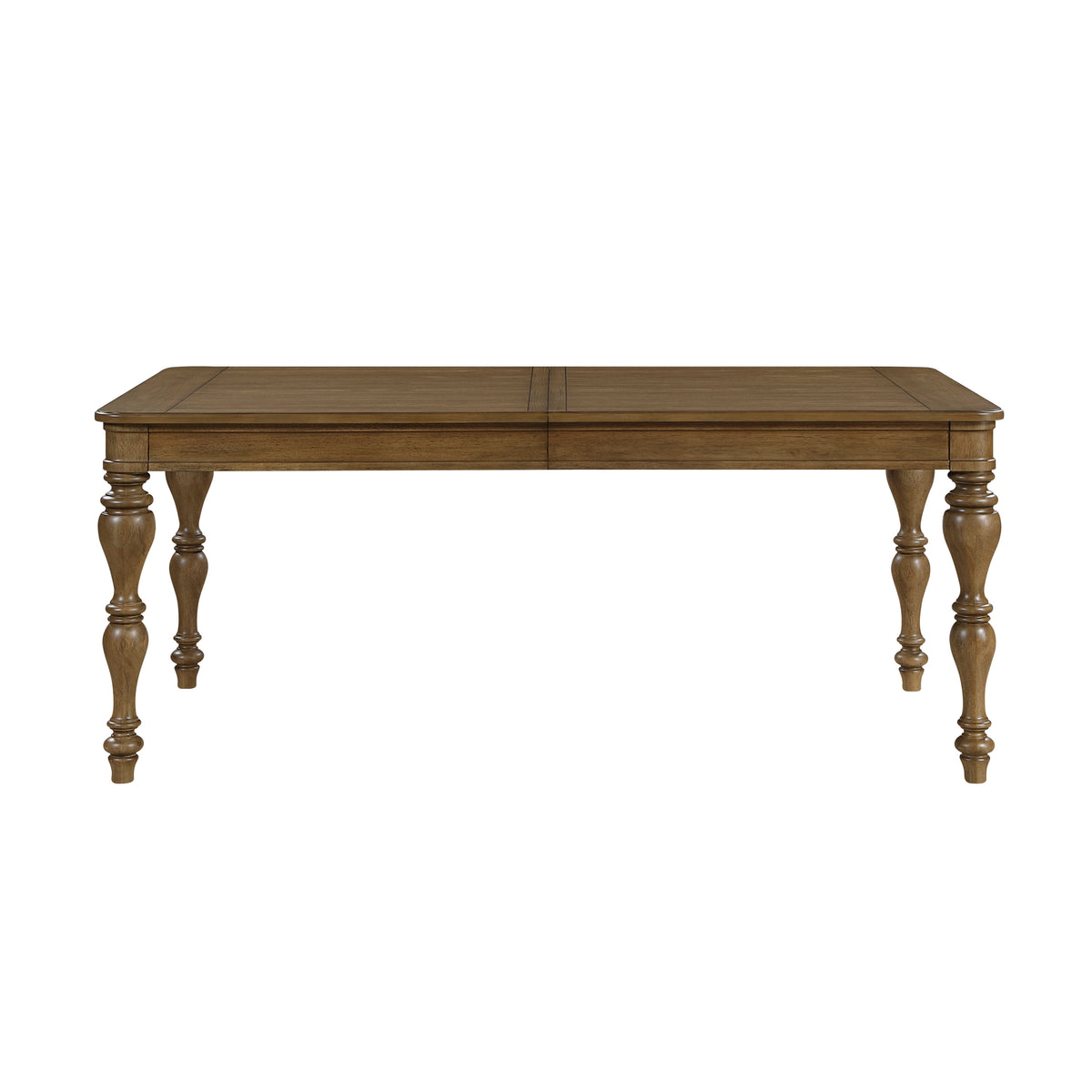 Wyatt Brown 91" Extendable Dining Table from Homelegance - Luna Furniture