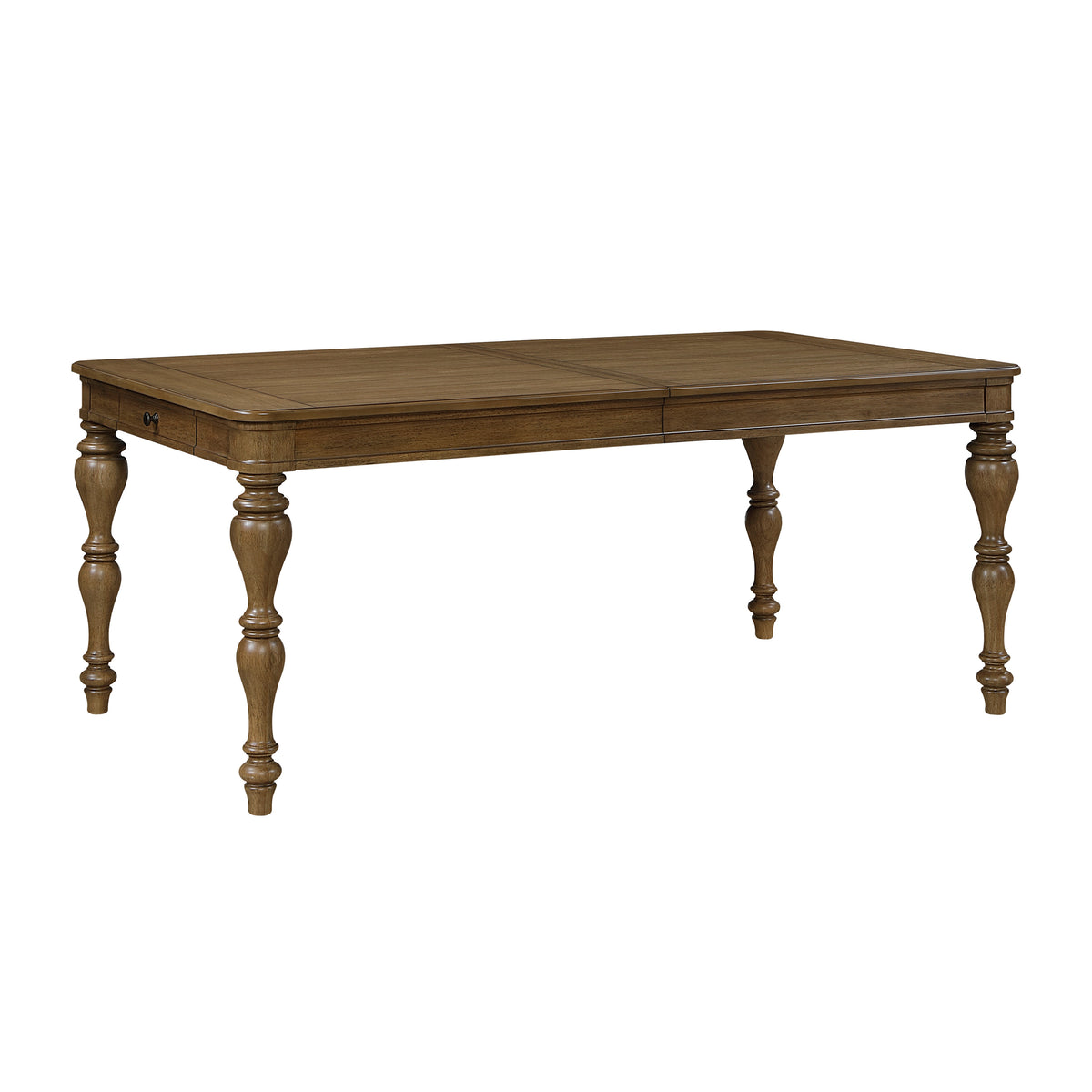 Wyatt Brown 91" Extendable Dining Table from Homelegance - Luna Furniture