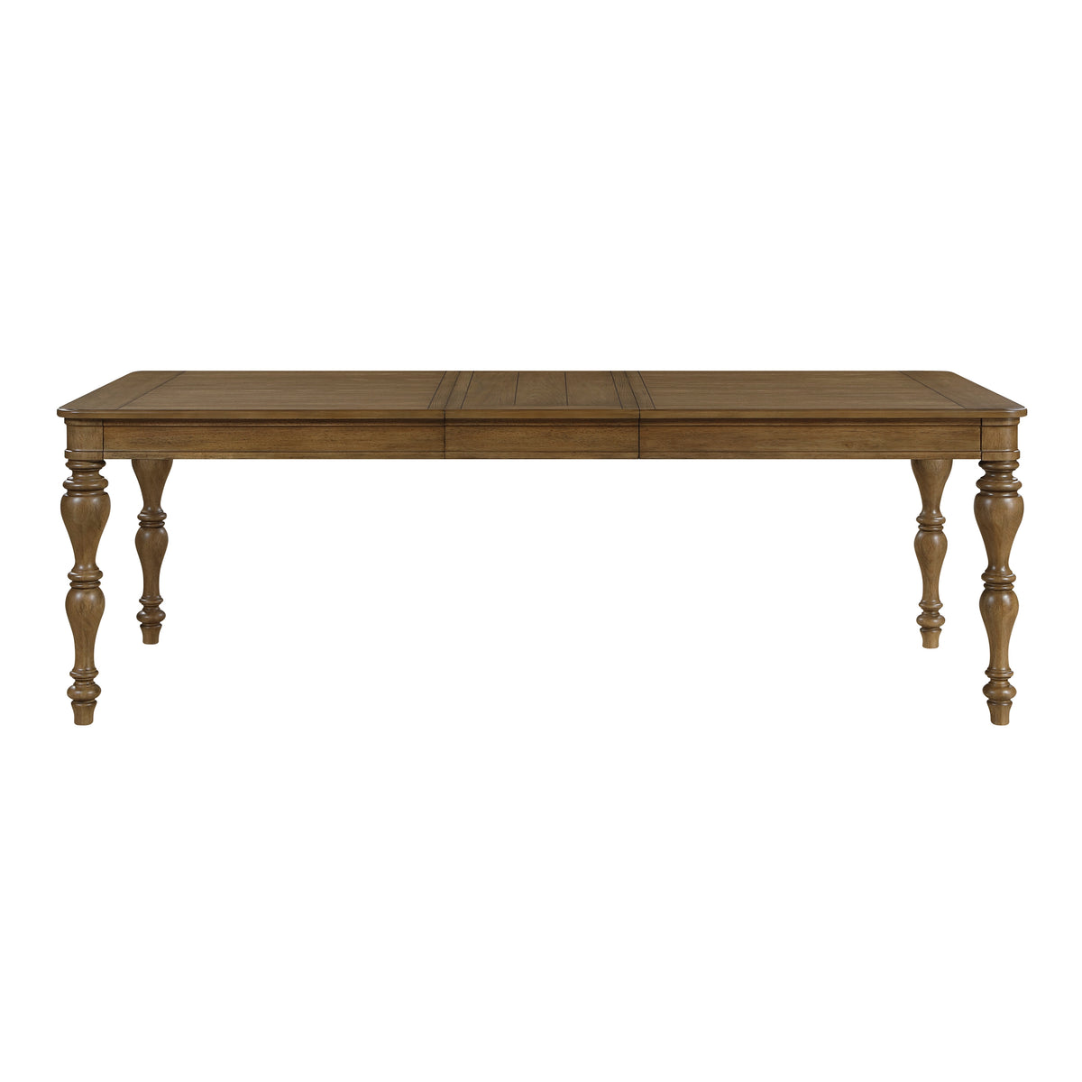 Wyatt Brown 91" Extendable Dining Table from Homelegance - Luna Furniture