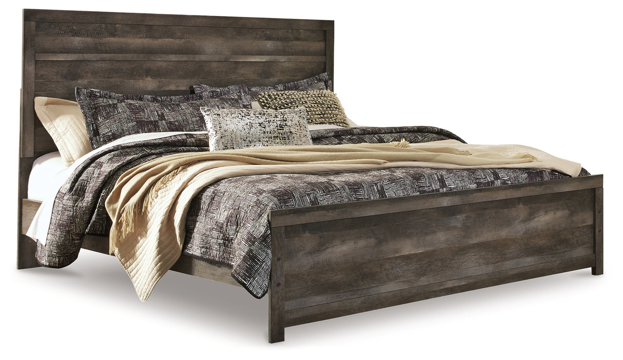 Wynnlow King Panel Bed and 2 Nightstands from Ashley Furniture - Luna Furniture