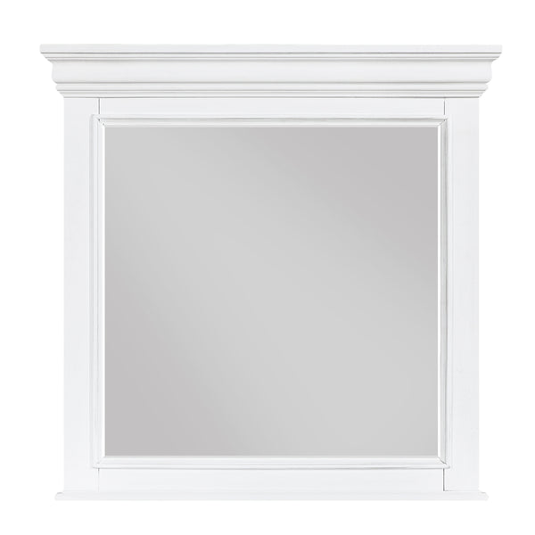 York White Dresser Mirror