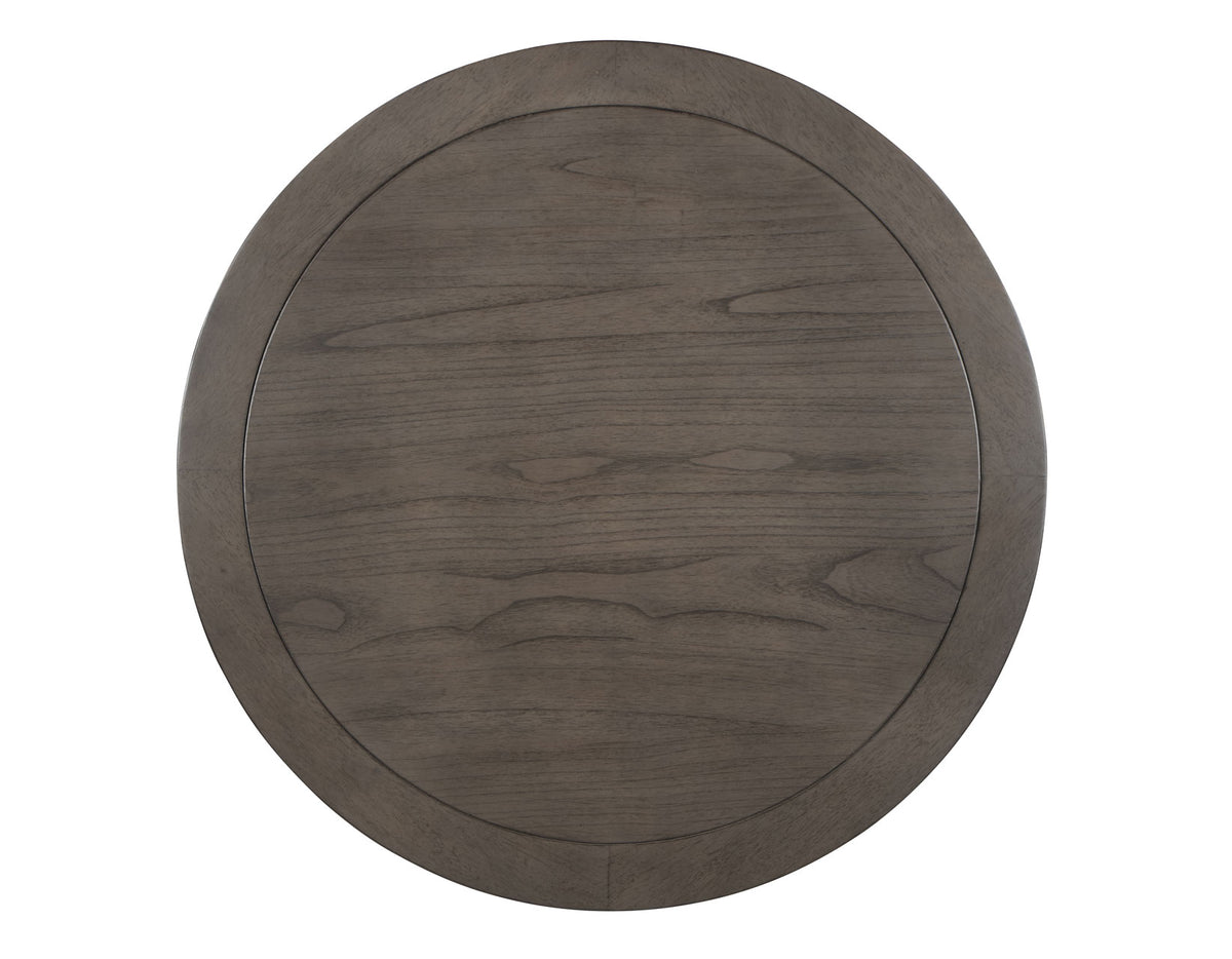 Yorktown Gray 5-Piece Round Dining Room Set from Steve Silver - Luna Furniture